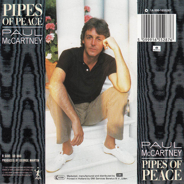 Paul McCartney : Pipes Of Peace (7", Single)