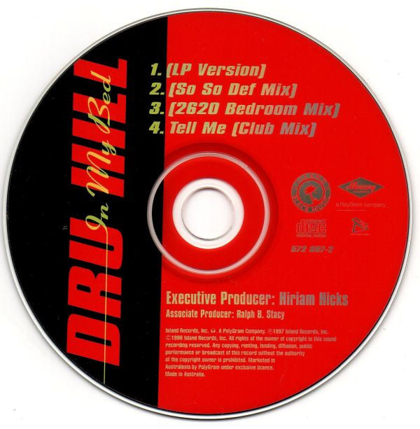 Dru Hill : In My Bed (CD, Maxi, Car)