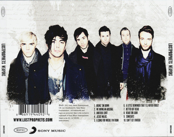 Lostprophets : Weapons (CD, Album)