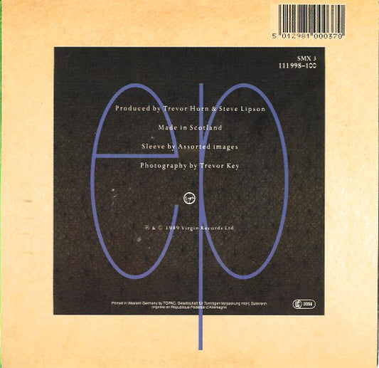 Simple Minds : Ballad Of The Streets (7", Single)