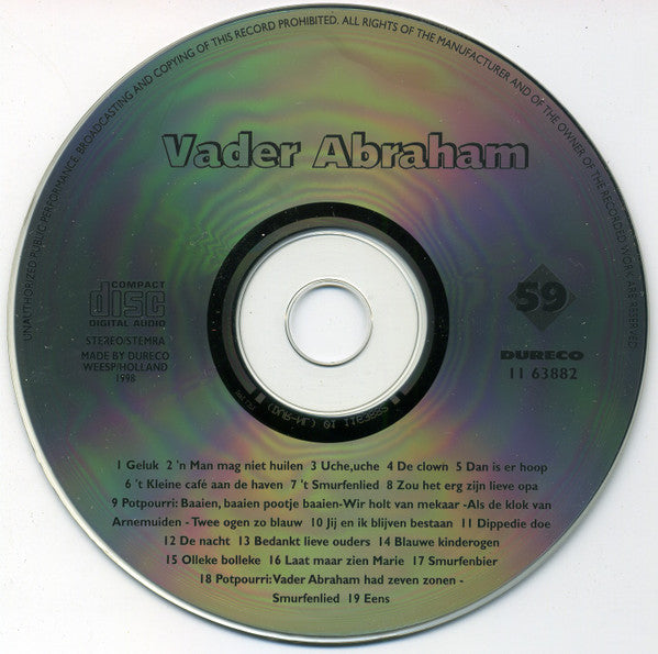Vader Abraham : Vader Abraham (CD, Album, RE)
