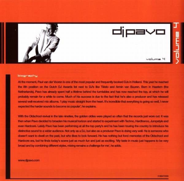 DJ Pavo : Hardstyle Is My Style Volume 4 (CD, Comp, Mixed)