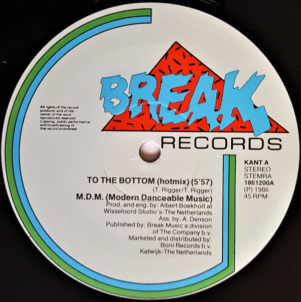 M.D.M. : To The Bottom (12")