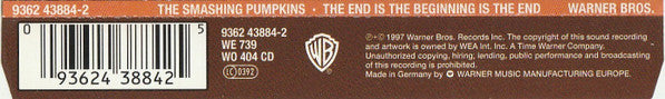 The Smashing Pumpkins : The End Is The Beginning Is The End (CD, Single)
