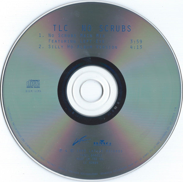 TLC : No Scrubs (CD, Single, Car)