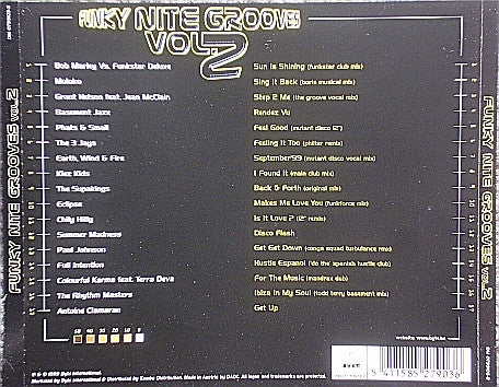 Various : Funky Nite Grooves Vol.2 (CD, Comp, Mixed)