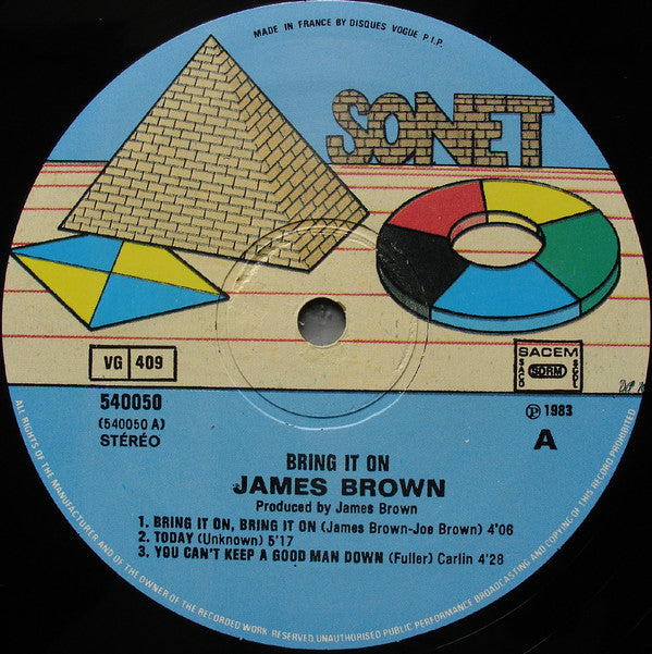 James Brown : Bring It On ! (LP, Album)