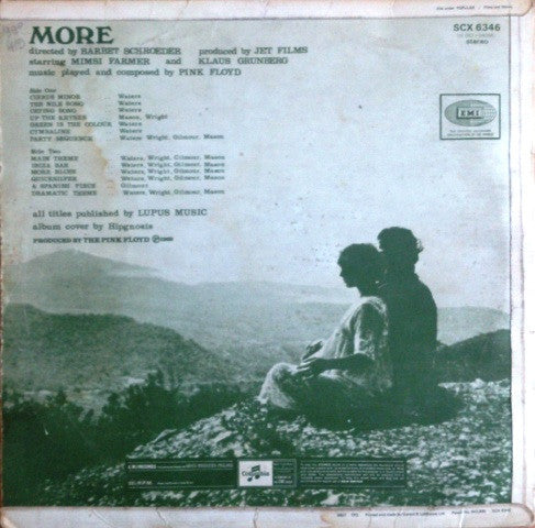 Pink Floyd : Soundtrack From The Film "More" (LP, Album)