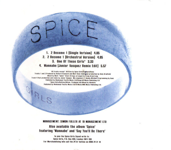 Spice Girls : 2 Become 1 (CD, Single)