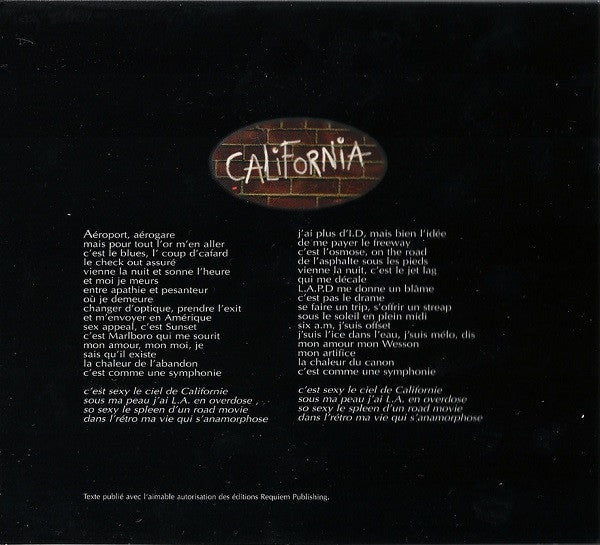 Mylène Farmer : California (Remixes) (CD, Maxi)