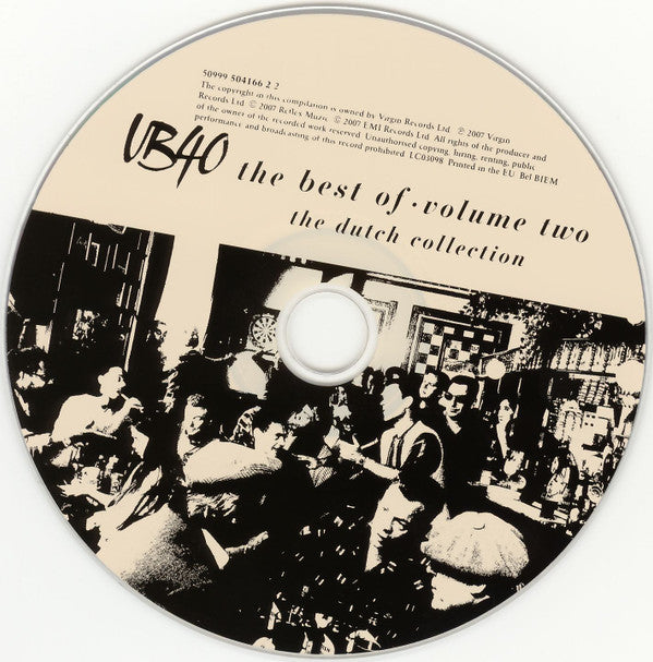 UB40 : The Best Of UB40 - Volumes 1 & 2 (The Dutch Collection) (2xCD, Comp)