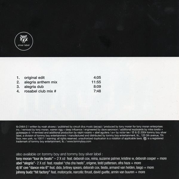 Tony Moran & Ric Sena Present Zhana Saunders : Waiting For Alegria (CD, Maxi)