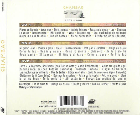 cHAMBAo : Caminando 2001 - 2006 (S/Edition + 2xCD, Comp + DVD-V)