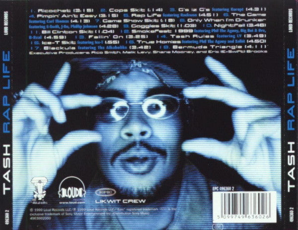 Tash : Rap Life (CD, Album)