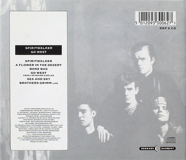The Cult : Spiritwalker • Go West (CD, EP)
