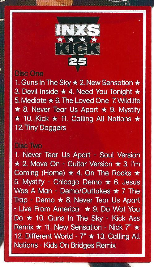 INXS : Kick (CD, Album, RE + CD, Comp + 25t)