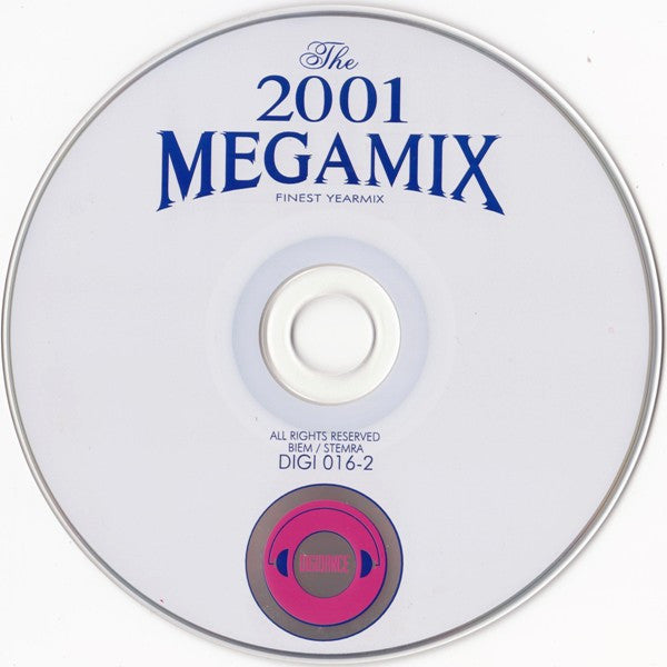 Various : The 2001 Megamix - Finest Yearmix (CD, Mixed)