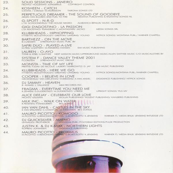 Various : The 2001 Megamix - Finest Yearmix (CD, Mixed)