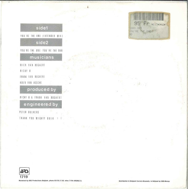 1000 Ohm : You're The One (7")