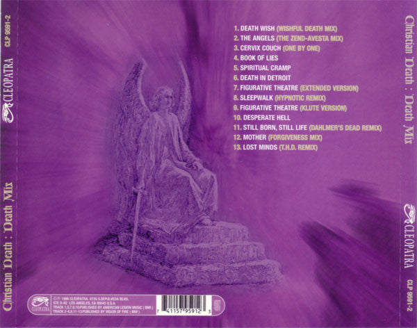 Christian Death featuring Rozz Williams : Death Mix (CD, Album)