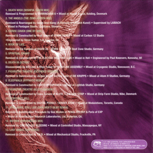 Christian Death featuring Rozz Williams : Death Mix (CD, Album)