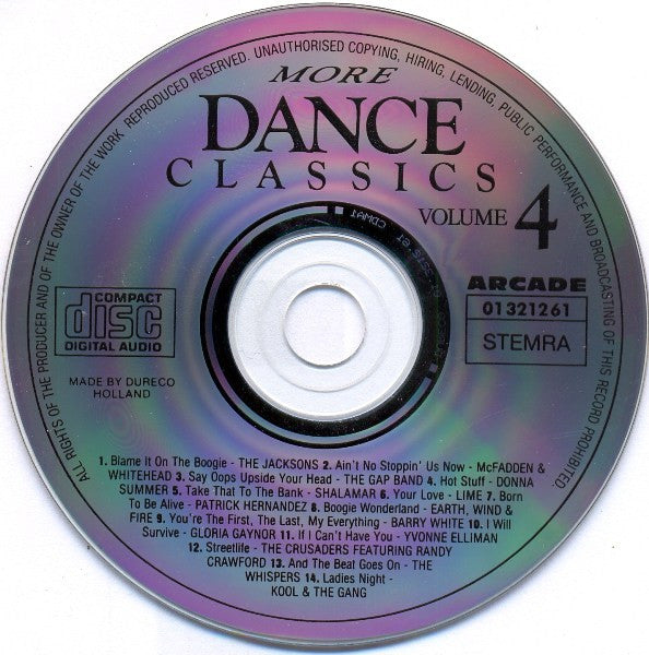 Various : Dance Classics Volume 4 (CD, Comp)