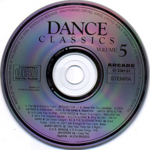 Various : Dance Classics Volume 5 (CD, Comp)