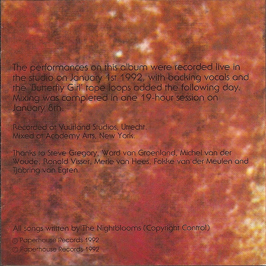 The Nightblooms : The Nightblooms (CD, Album)