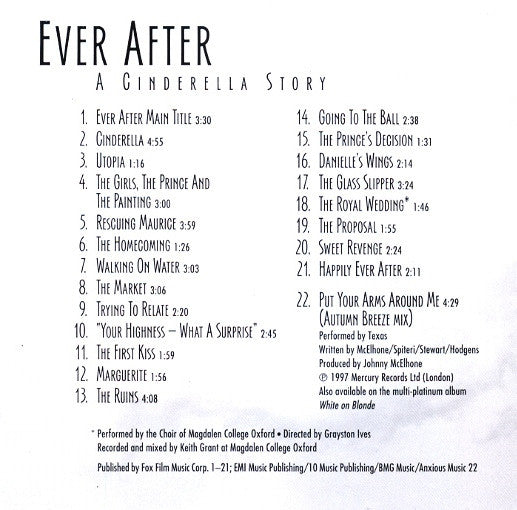 George Fenton : Ever After (A Cinderella Story) (Original Motion Picture Soundtrack) (CD, Album)
