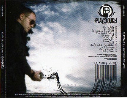 Playdough : Don't Drink The Water (CD, Album)