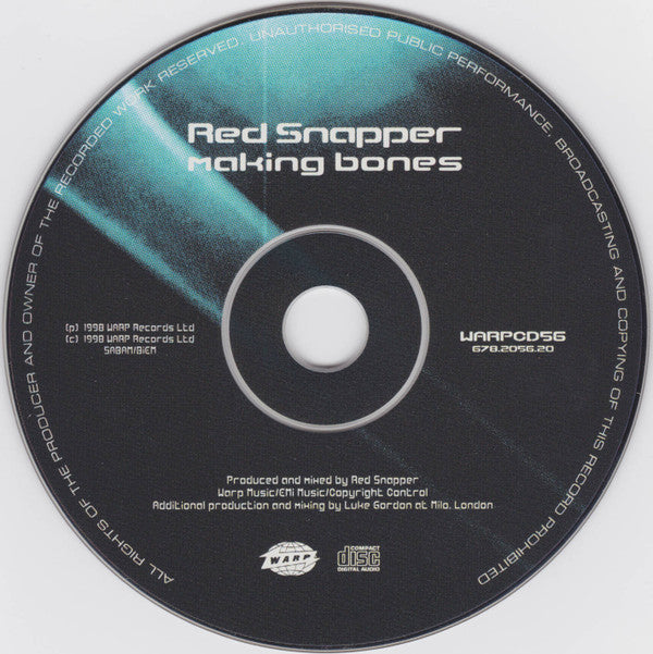 Red Snapper : Making Bones (CD, Album)