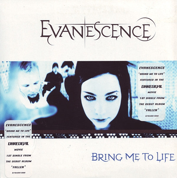 Evanescence : Bring Me To Life (CD, Single, Car)
