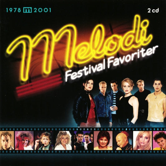 Various : Melodifestivalfavoriter 1978-2001 (2xCD, Comp)