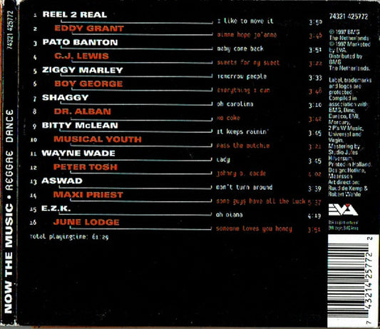 Various : Now The Music • Reggae Dance (CD, Comp)