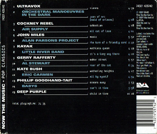 Various : Now The Music • Pop Classics (CD, Comp)
