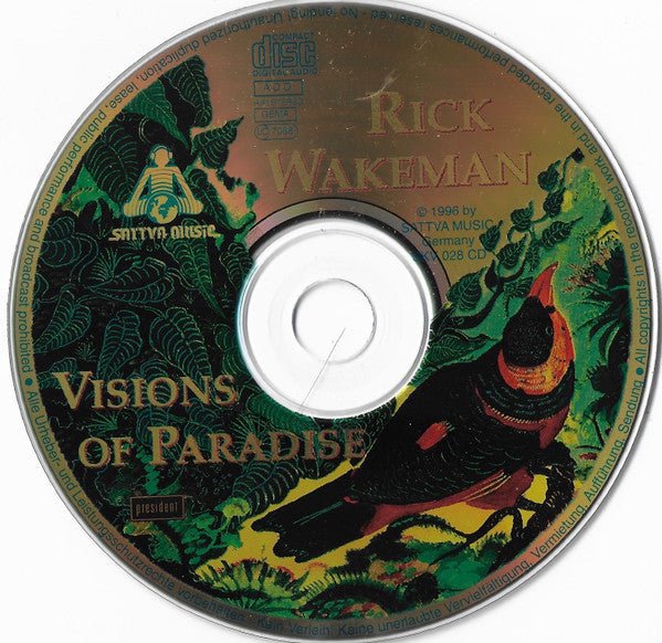 Rick Wakeman : Visions Of Paradise (CD, Album)