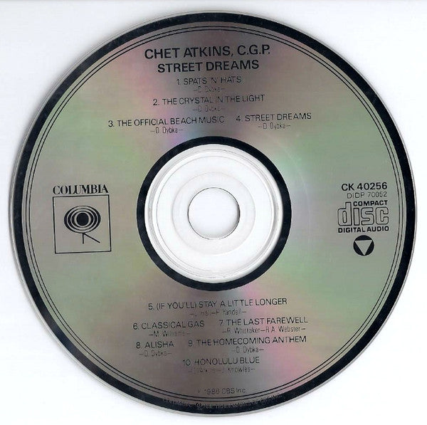Chet Atkins : Street Dreams (CD, Album)