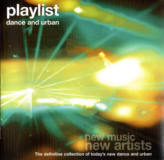Various : Playlist - Dance And Urban (CD, Comp, Smplr)