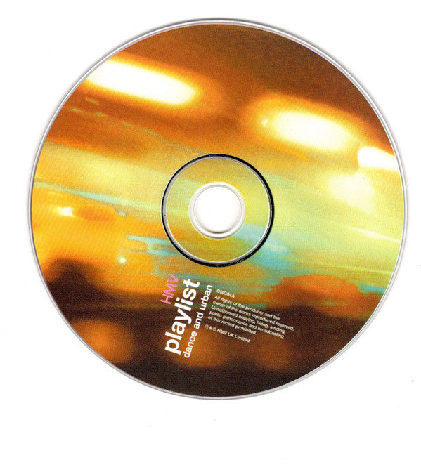 Various : Playlist - Dance And Urban (CD, Comp, Smplr)