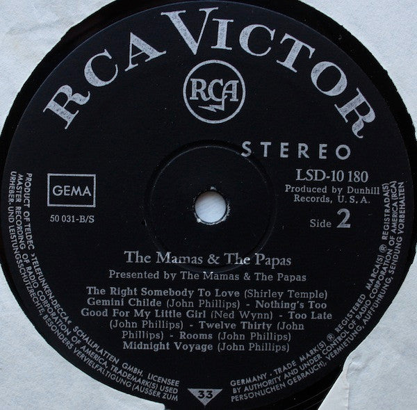 The Mamas & The Papas : The Papas & The Mamas (LP, Album)