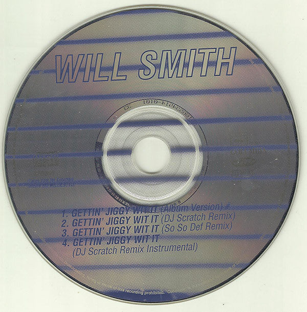 Will Smith : Gettin' Jiggy Wit It (CD, Maxi)