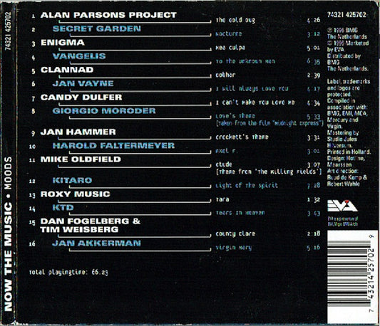 Various : Now The Music • Moods (CD, Comp)