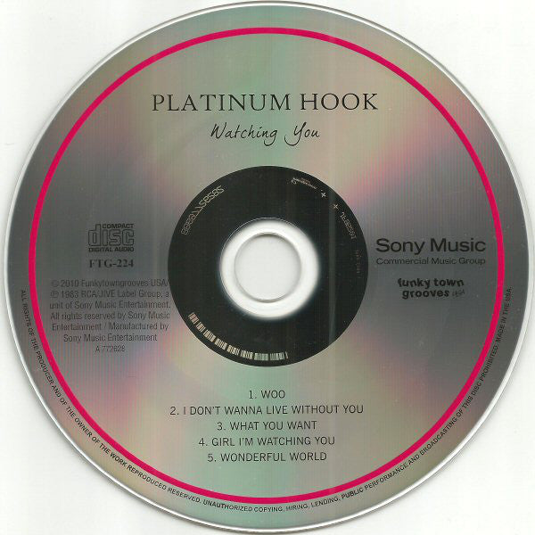 Platinum Hook : Watching You (CD, MiniAlbum, Ltd, RE, RM)
