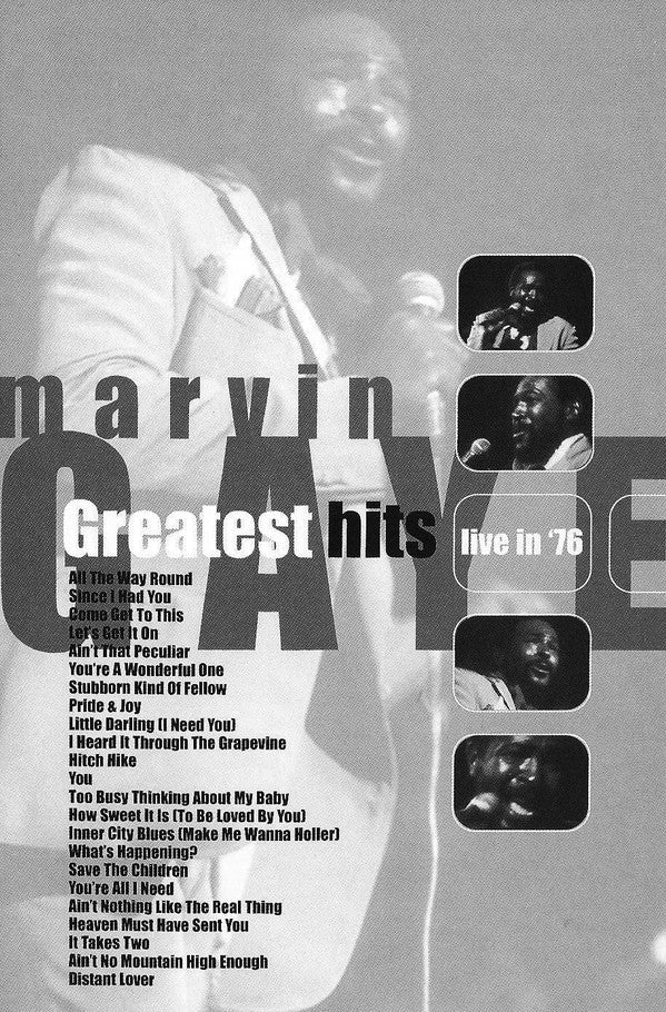 Marvin Gaye : Greatest Hits Live In '76 (DVD-V, PAL)