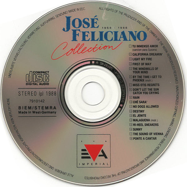 José Feliciano : Collection (CD, Comp)
