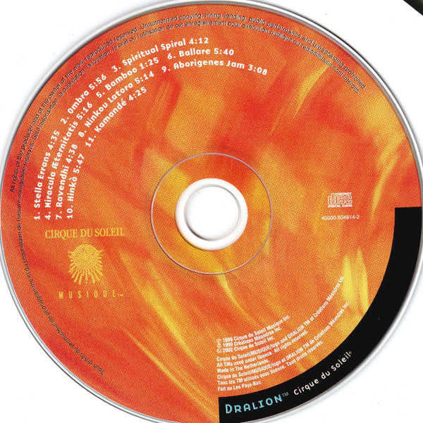 Cirque Du Soleil : Dralion (CD, Album, RE)