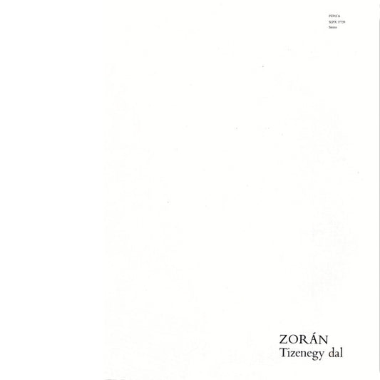 Zorán Sztevanovity : Tizenegy Dal (LP, Album)