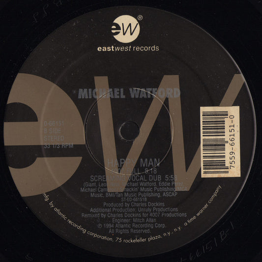 Michael Watford : Happy Man (12")
