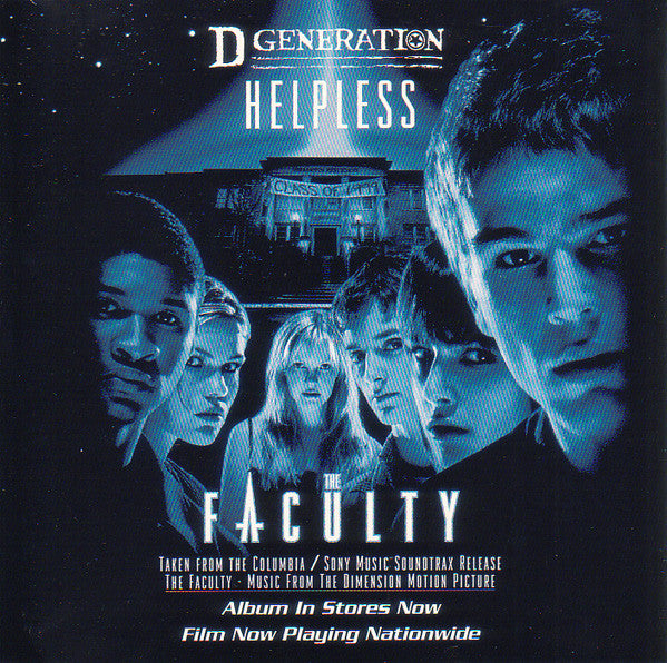 D Generation : Helpless (CD, Single, Promo)