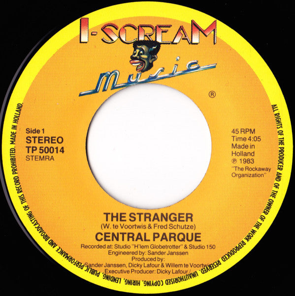Central Parque Starring Ruth Jacott : The Stranger (7")